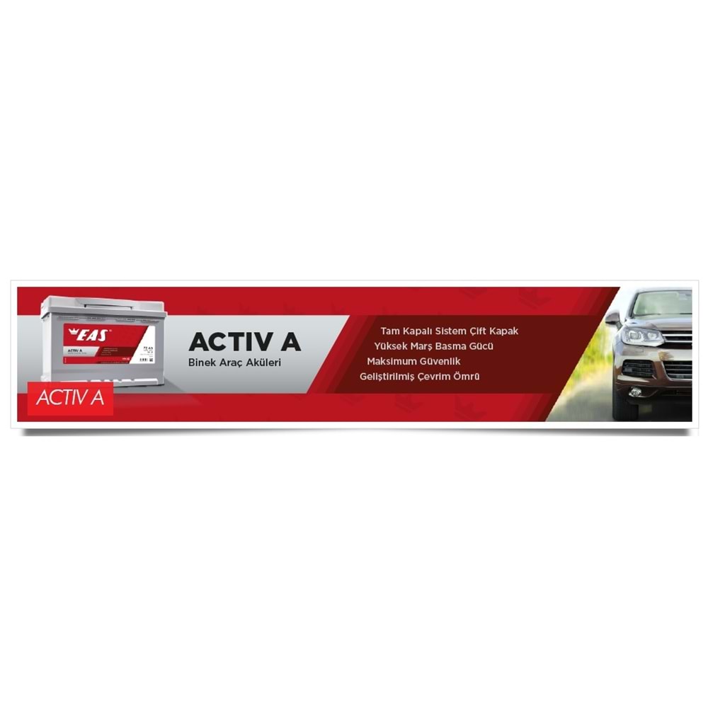 EAS AKÜ SULU L5 100AH 860EN ACTİV A (352X175X190) 100 AMPER