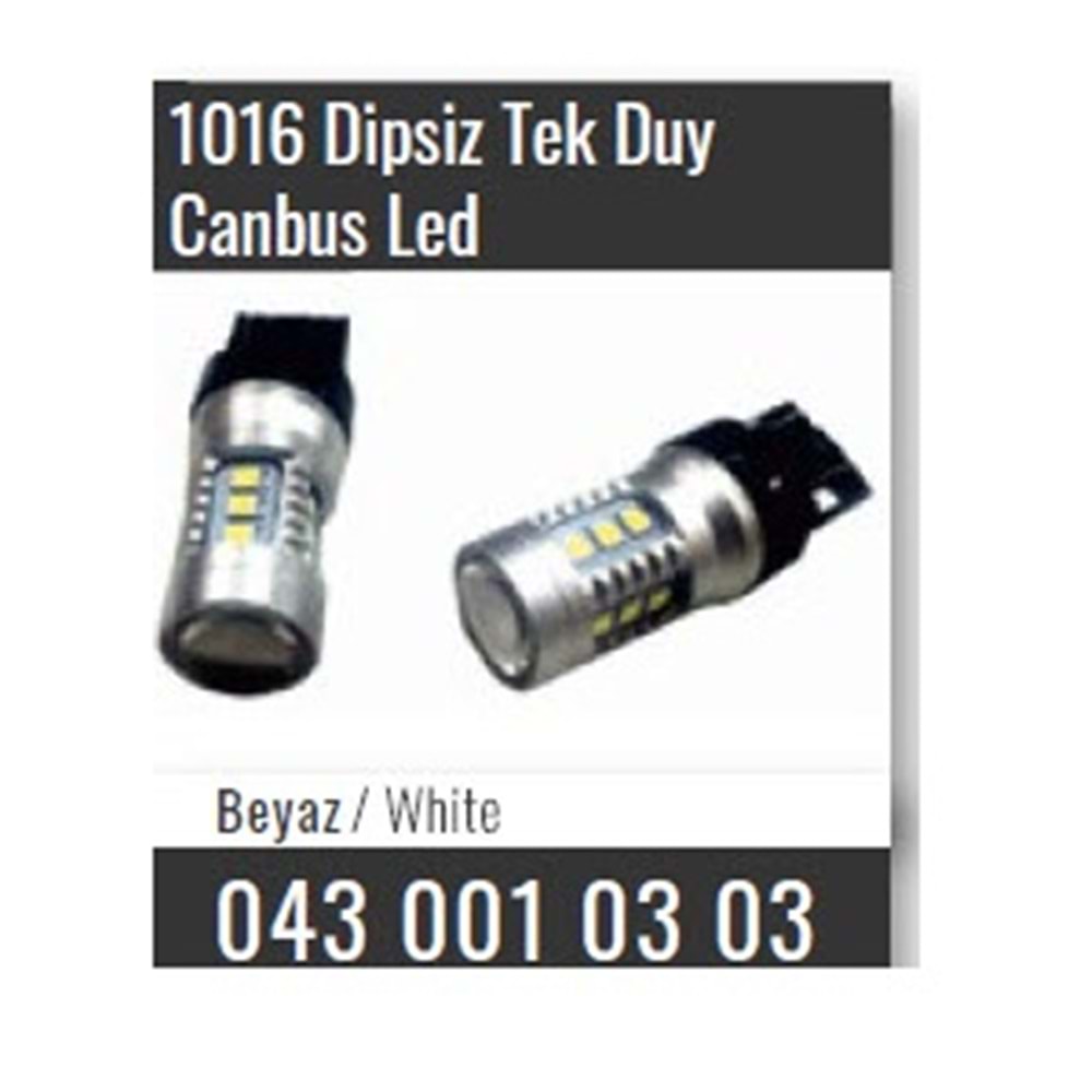 LED 93 DİPSİZ AMPUL TEK DUY CANBUS LED JAPON DİPSİZ