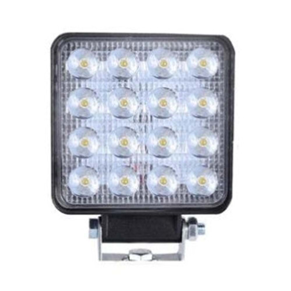 ÇALIŞMA LAMBASI LEDLİ ÇALIŞMA FAR 16 LED KARE