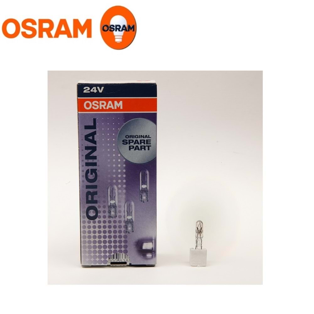 OSRAM MİNİ DİPSİZ AMPUL 24V 1.2W