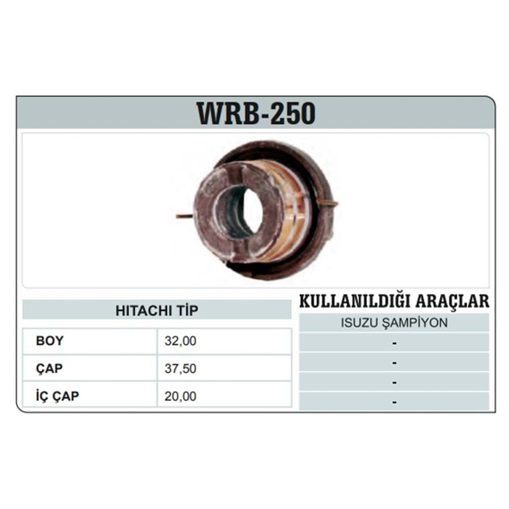 ROTOR BAKIRI HITACHI TİP ISUZU CHAMPION