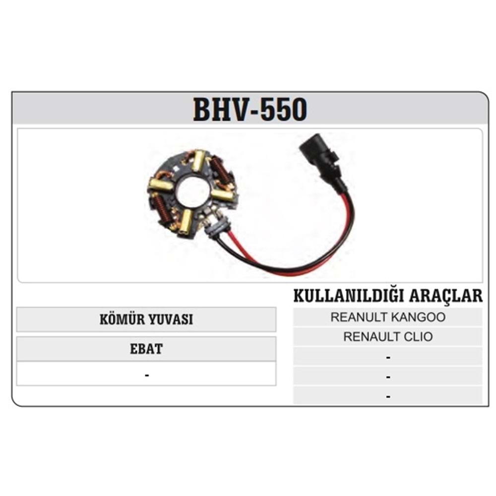 WINWIN DİREKSİYON POMPASI KÖMÜR YUVASI RENAULT KANGOO CLIO MEGANE