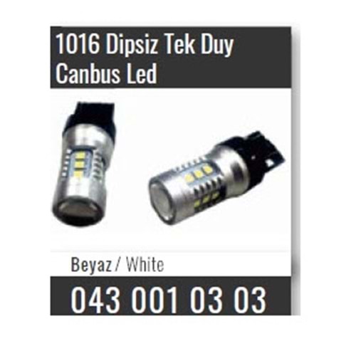 LED 93 DİPSİZ AMPUL TEK DUY CANBUS LED JAPON DİPSİZ