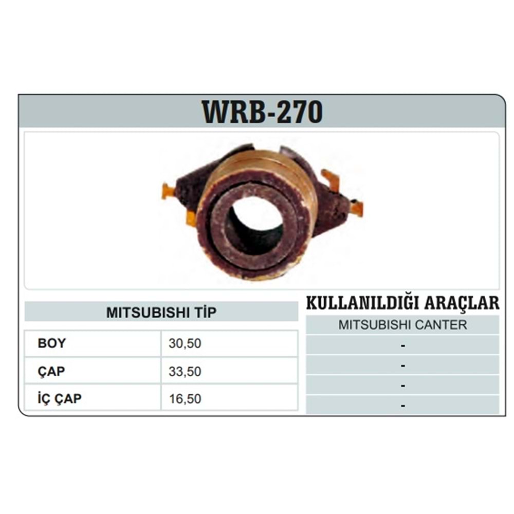 ROTOR BAKIRI MITSUBISHI TİP MITSUBISHI CANTER